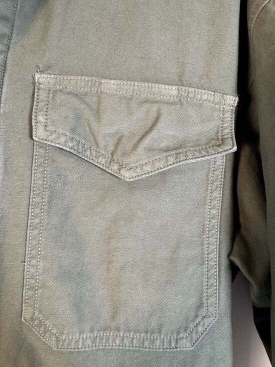 Citizens of Humanity Marta Utility Romper in Laurel Green, Size Large - Picture 8 of 13